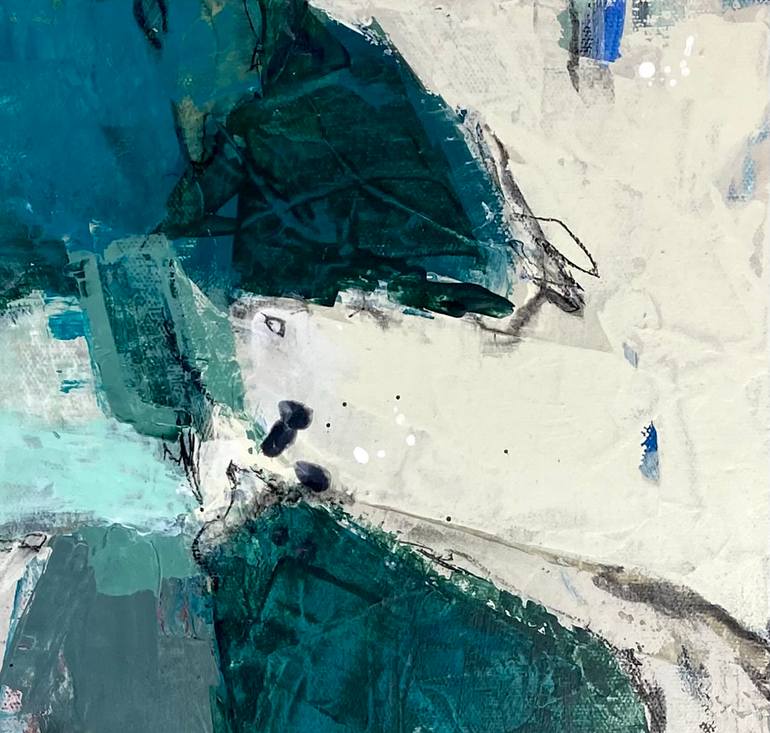 Original Abstract Expressionism Abstract Painting by Gina Cochran