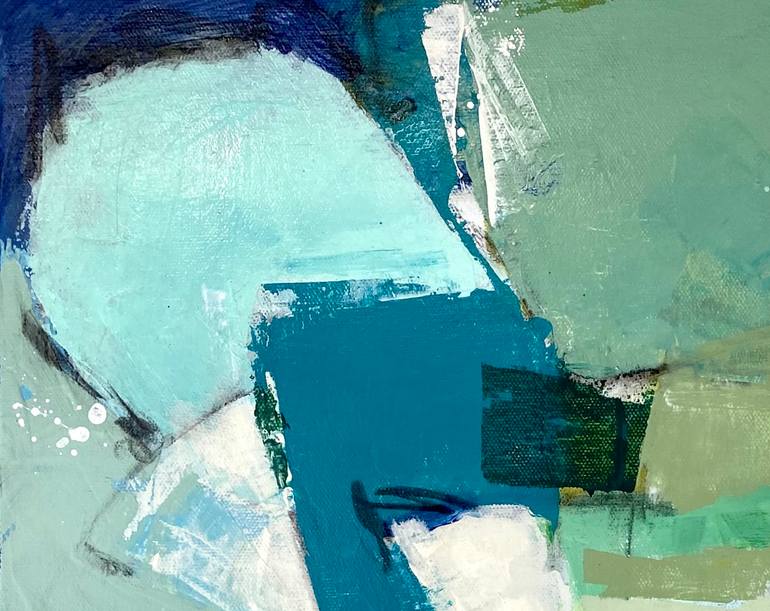 Original Abstract Expressionism Abstract Painting by Gina Cochran