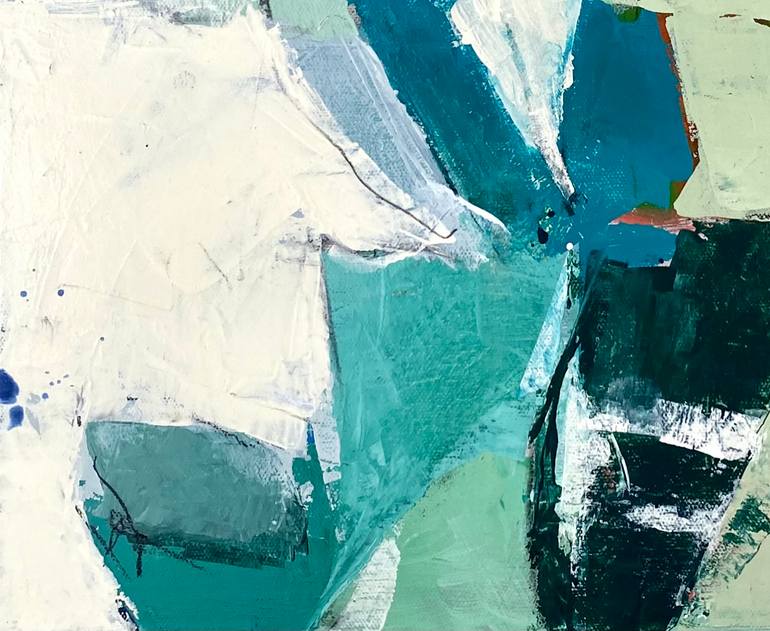 Original Abstract Expressionism Abstract Painting by Gina Cochran