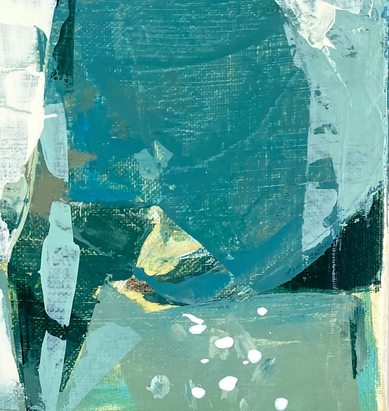 Original Abstract Expressionism Abstract Painting by Gina Cochran