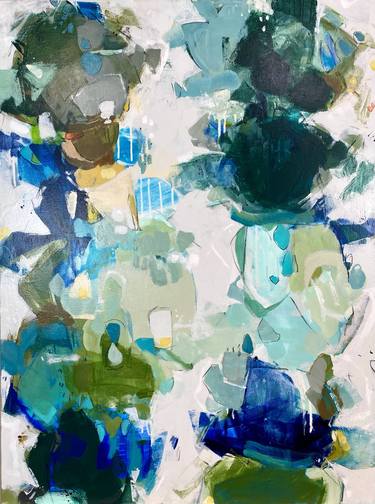 Original Abstract Expressionism Abstract Paintings by GINA COCHRAN