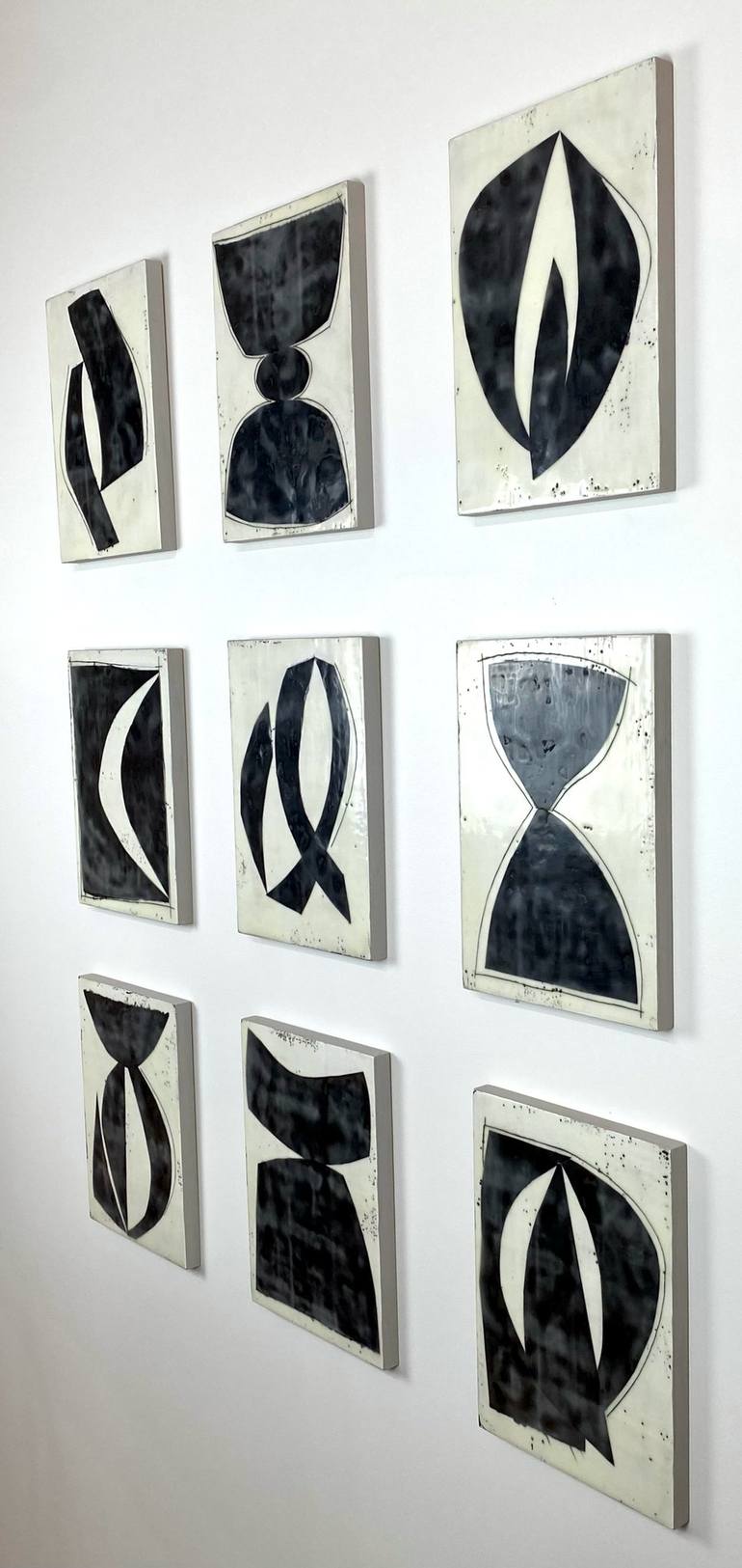 Original Modern Abstract Installation by GINA COCHRAN