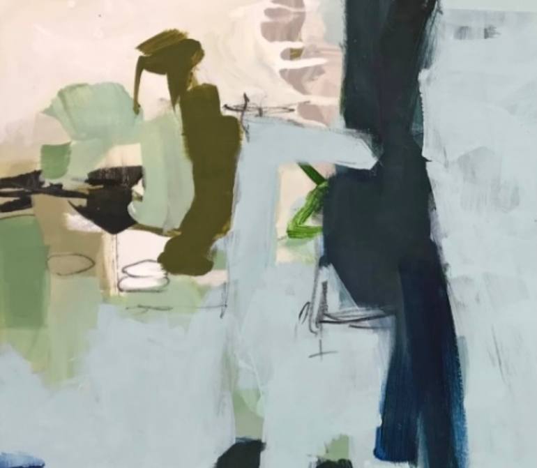 Original Expressionism Abstract Painting by Gina Cochran