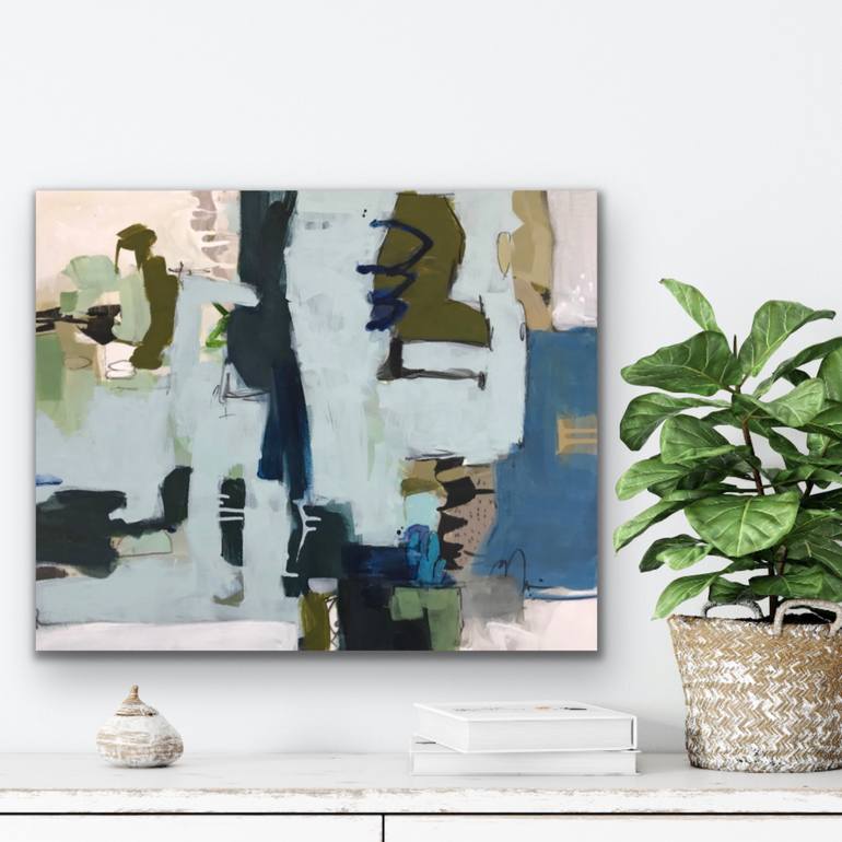 Original Expressionism Abstract Painting by Gina Cochran