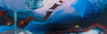Saatchi Art Artist April Zanne Johnson; Painting, “Inside the Environment- Diaphanous Whirlwind” #art