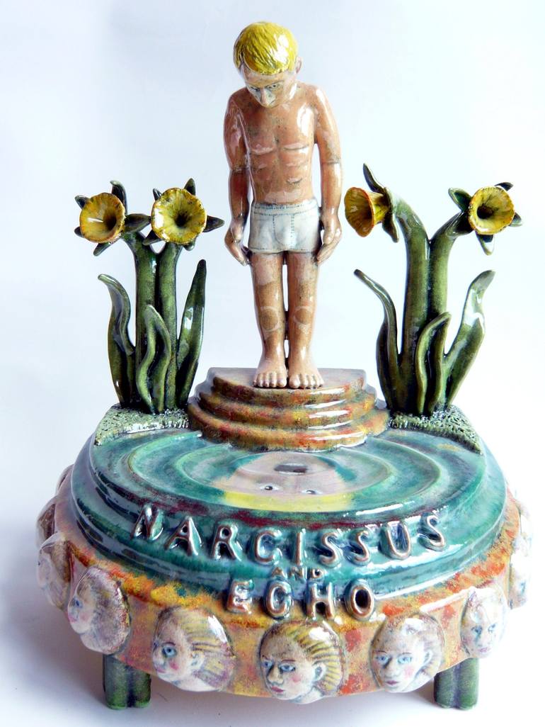 Narcissus and Echo, sold - Print