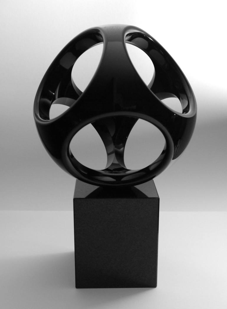 Original Abstract Science/Technology Sculpture by John Burton
