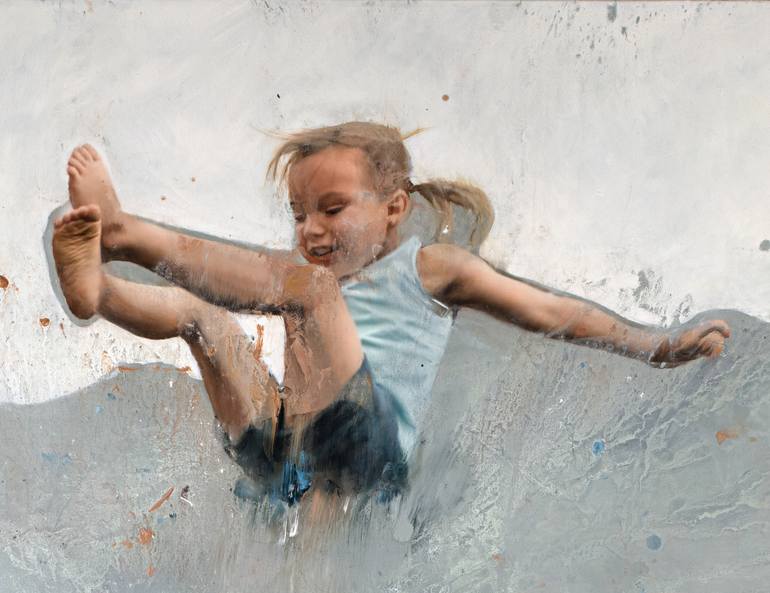Original Expressionism Animal Painting by Nicola Pucci