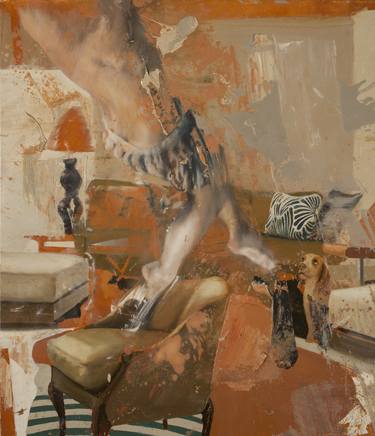 Print of Figurative Interiors Paintings by Nicola Pucci