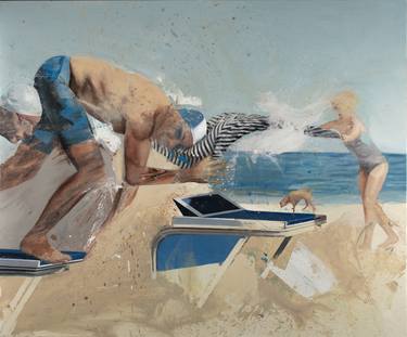 Print of Figurative Sport Paintings by Nicola Pucci