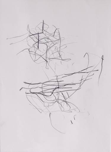 Original Abstract Expressionism Abstract Drawings by Anna Eckert