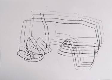 Original Abstract Expressionism Abstract Drawings by Anna Eckert