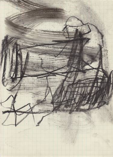 Original Abstract Expressionism Abstract Drawings by Anna Eckert