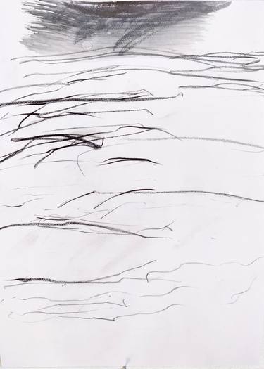 Original Abstract Expressionism Abstract Drawings by Anna Eckert