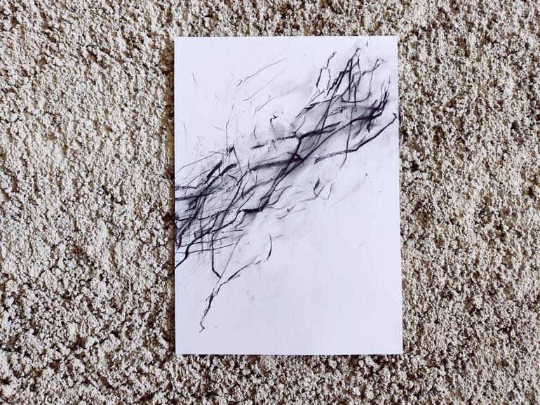 Original Abstract Drawing by Anna Eckert