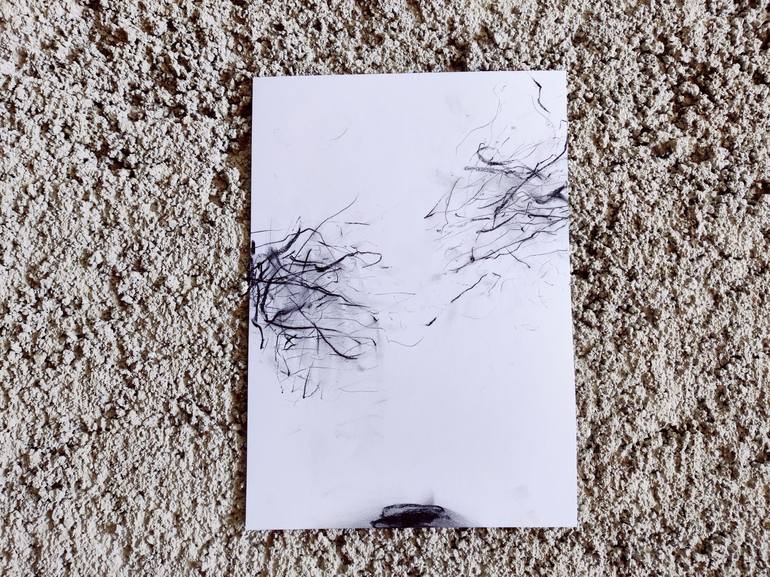 Original Abstract Drawing by Anna Eckert