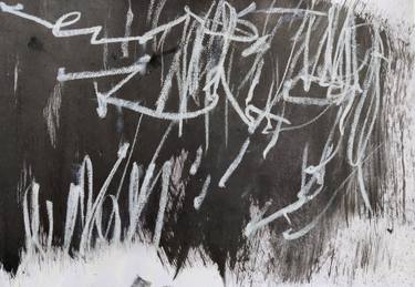 Original Abstract Expressionism Abstract Drawings by Anna Eckert