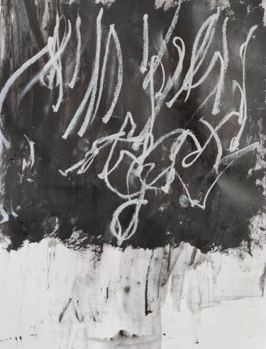 Original Abstract Expressionism Abstract Drawings by Anna Eckert