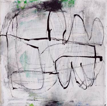 Original Expressionism Abstract Drawings by Anna Eckert