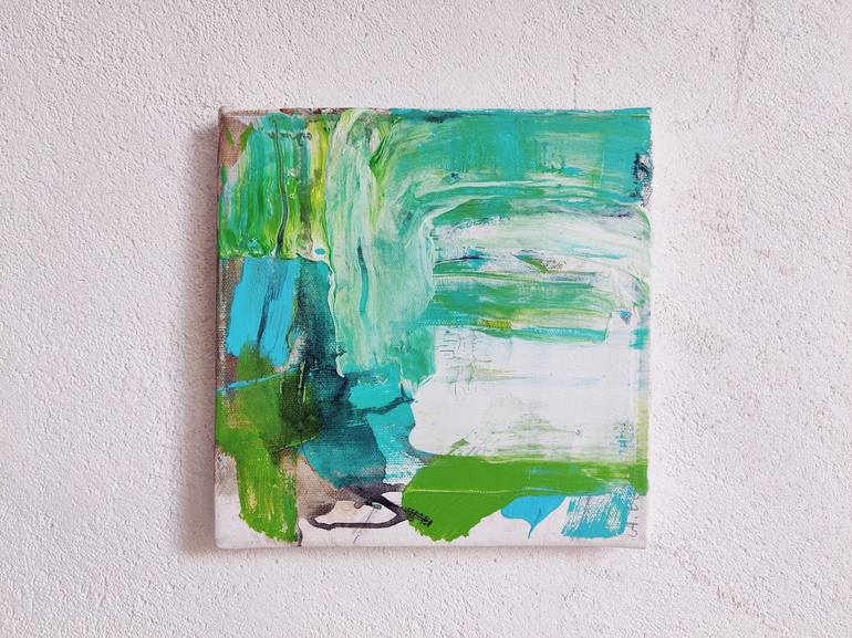 Original Expressionism Abstract Painting by Anna Eckert