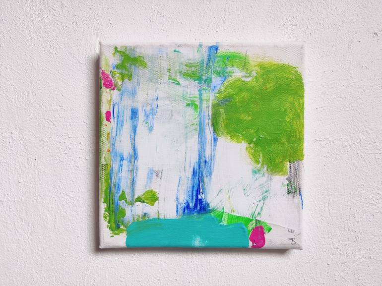 Original Expressionism Abstract Painting by Anna Eckert