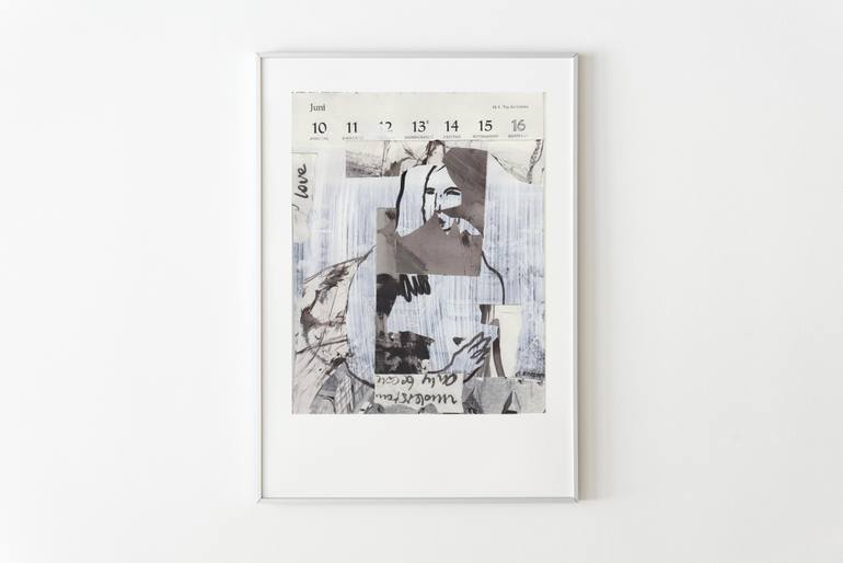 Original Figurative People Collage by Anna Eckert