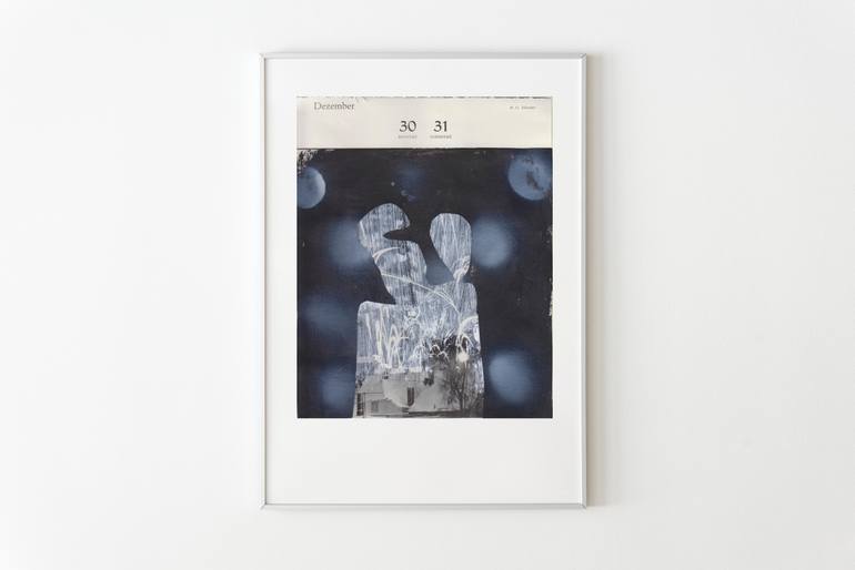 Original Figurative Abstract Collage by Anna Eckert