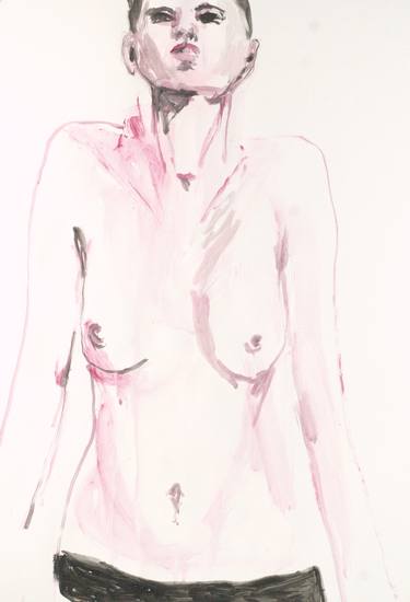 Original Figurative Nude Paintings by Anna Eckert