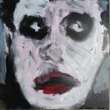 Original Expressionism Men Paintings by Anna Eckert