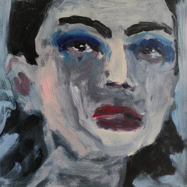 Original Expressionism People Paintings by Anna Eckert