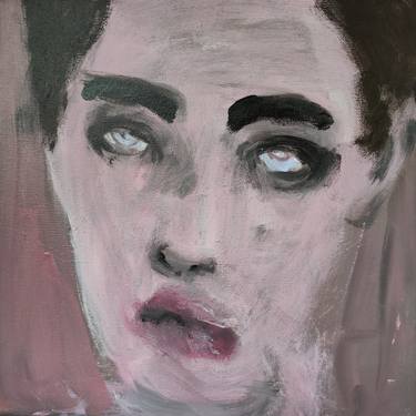 Original Expressionism Portrait Paintings by Anna Eckert