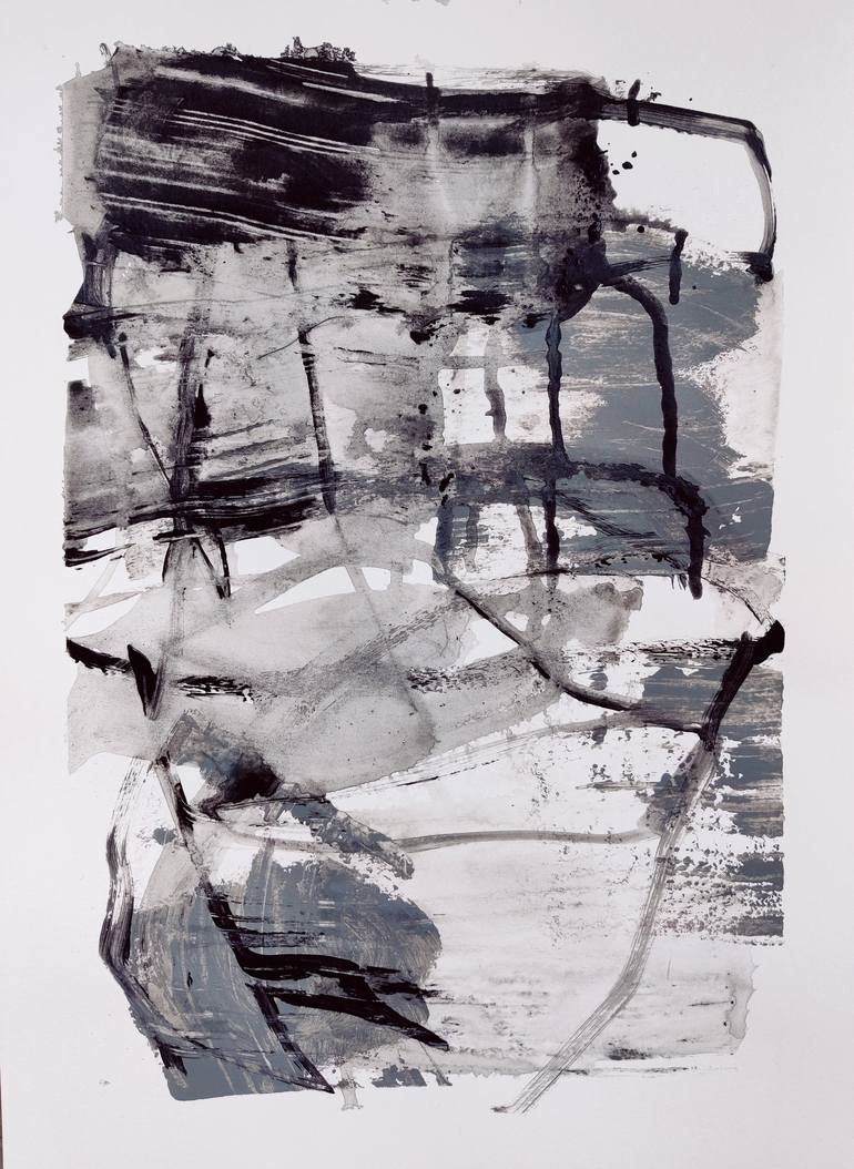 Original Fine Art Abstract Paintings by Anna Eckert