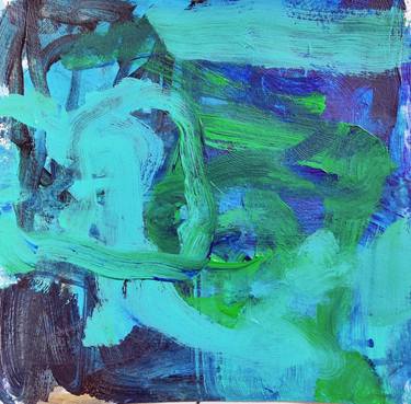 Original Abstract Expressionism Abstract Paintings by Anna Eckert