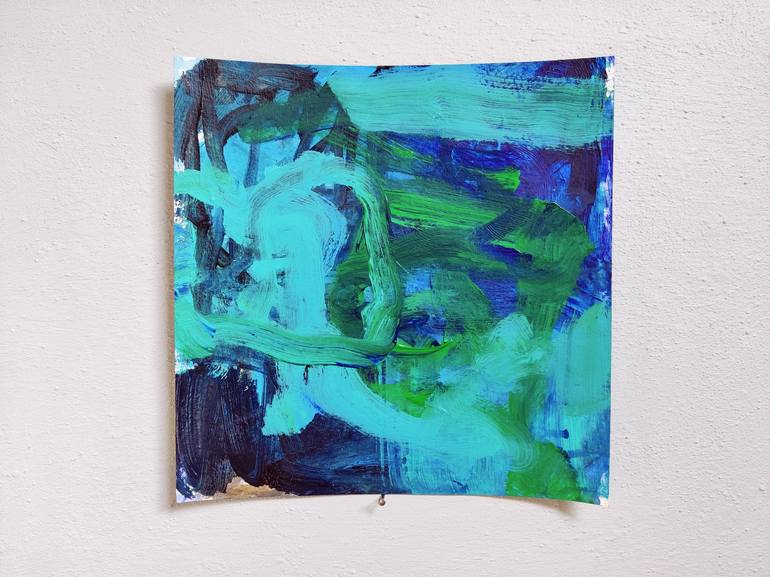 Original Abstract Painting by Anna Eckert
