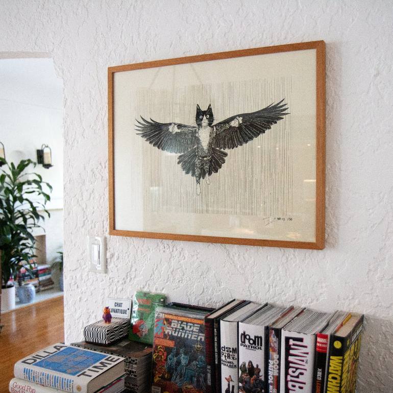 Original Installation Art Animal Printmaking by Paul Börchers