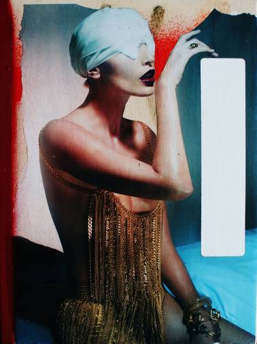 Print of Pop Art Nude Collage by Andy Pullan