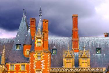 MAINTENON CASTLE under the clouds thumb