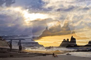 Original Abstract Beach Photography by Jean-luc Bohin