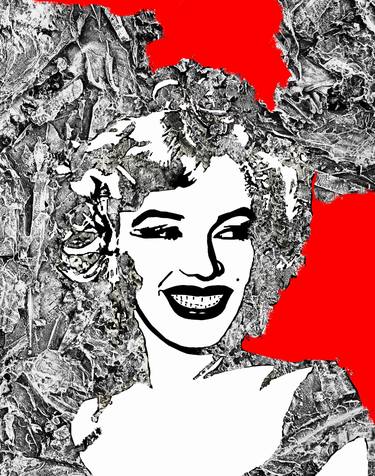 The Digital  Series Of Women No. 6, Marilyn Monroe - Limited Edition 1 of 7 thumb