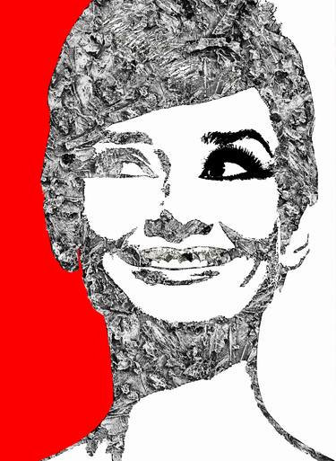 The Digital  Series Of Women No. 7, Audrey Hepburn - Limited Edition 1 of 7 thumb