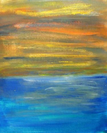 Print of Seascape Paintings by Alina Cristina Frent