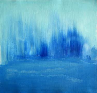 Original Abstract Landscape Paintings by Alina Cristina Frent