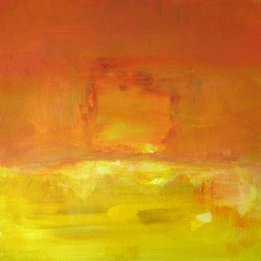 Original Abstract Landscape Paintings by Alina Cristina Frent