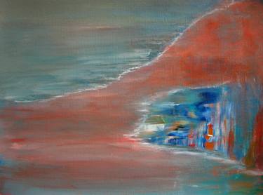 Original Abstract Seascape Paintings by Alina Cristina Frent