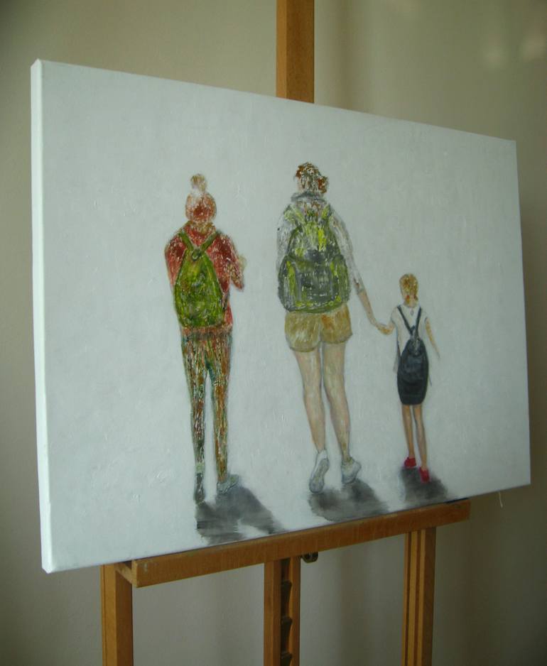 Original Children Painting by Alina Cristina Frent