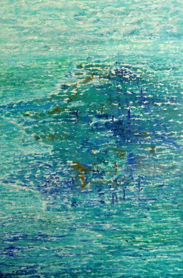 Print of Abstract Seascape Paintings by Alina Cristina Frent