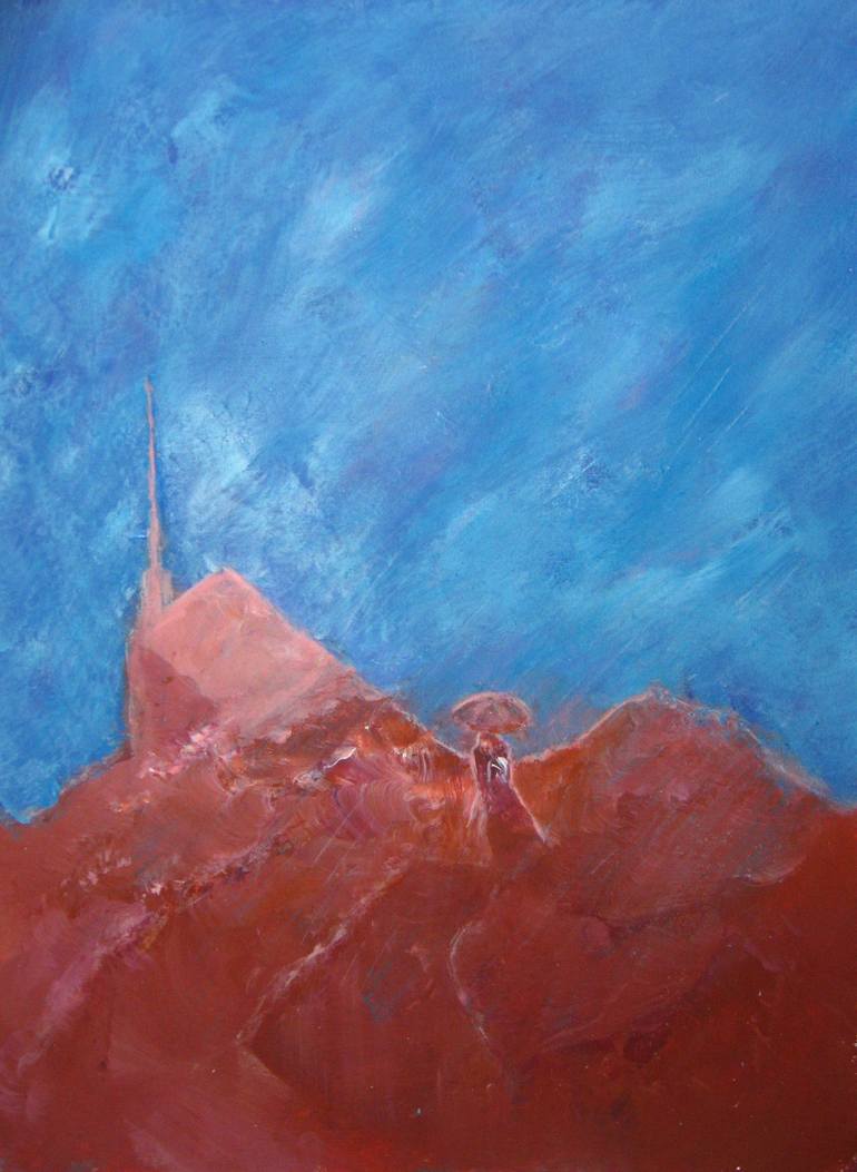 The Cross Of Wishes Painting by Alina Cristina Frent Saatchi Art