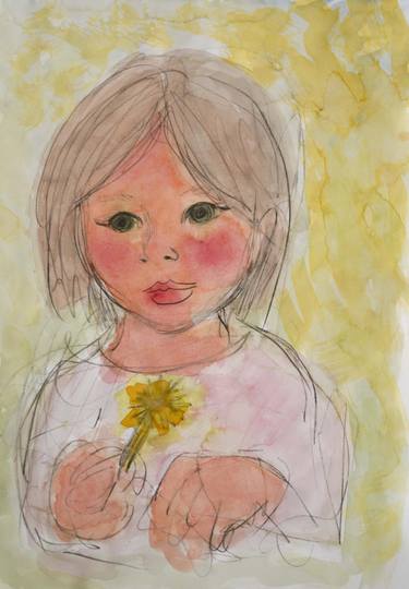 Girl with Dandelion thumb