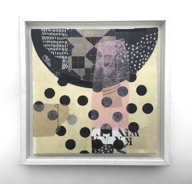Saatchi Art Artist Cordula Kagemann; Collage, “Square Collage 25” #art