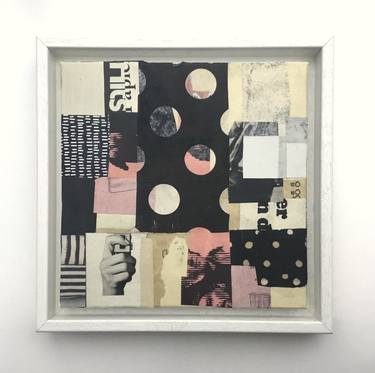 Saatchi Art Artist Cordula Kagemann; Collage, “Square Collage 23” #art